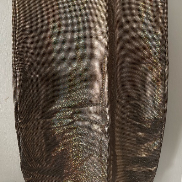 Vintage American Apparel Gold Dress - Picture 4 of 9